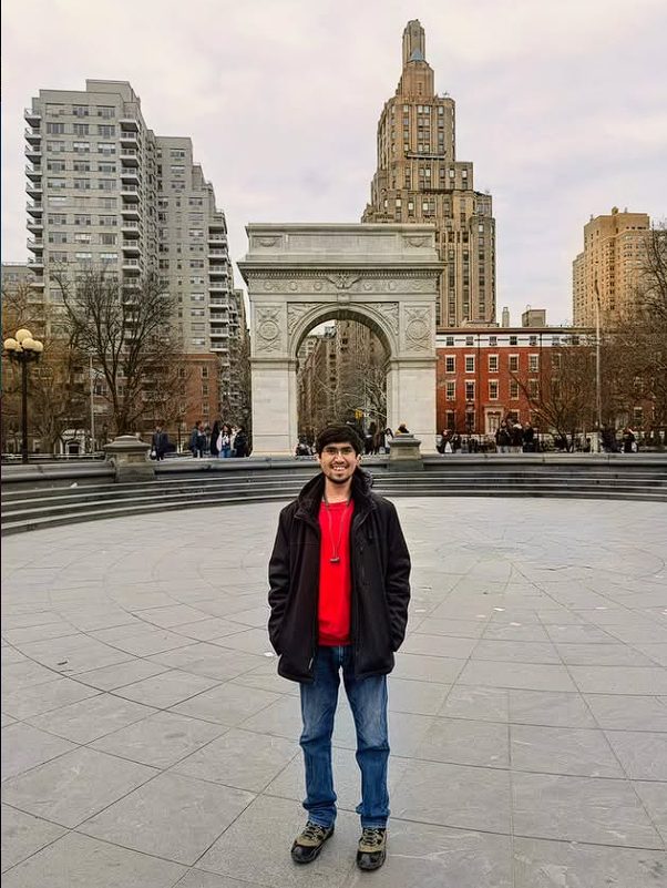 Washington Square Arch — the heart of NYU